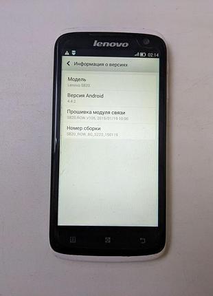 Телефон lenovo s820 бу під ремонт