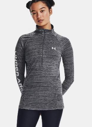 Оригінальна жіноча кофта under armour 1/2 zip (розмір l) / спортивний лонгслів