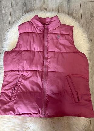 Жилетка жіноча u.s. polo assn. рожева