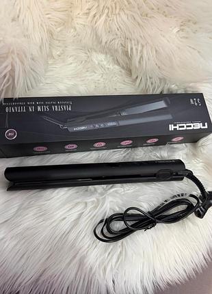 Випрямляч волосся necchi beauty professional з титановими пластинами 52w