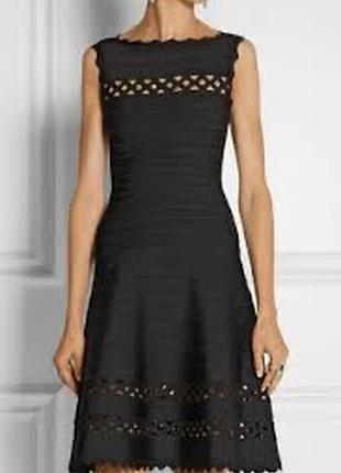 Вечірня сукня жіноча herve leger чорна xs