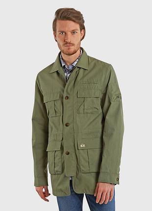 Куртка la martina outdoor cotton poly twill olive мужская оригинал