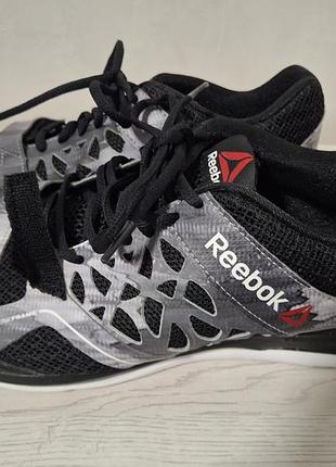 Кросівки чоловічі reebok чорні з сірим