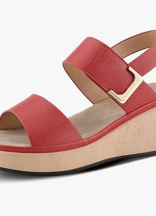 Женские сандалии patrizia spelta slingback, красные,