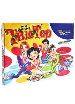 Настільна гра твістер 280 danko toys пластик 150х150 см багатокольорова