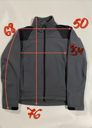 Чоловіча куртка софтшелл mammut softech оригінал 3