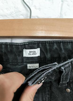 Шорти джинсові river island 9-10 років 3
