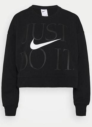 Свитшот женский укороченный nike s-m
