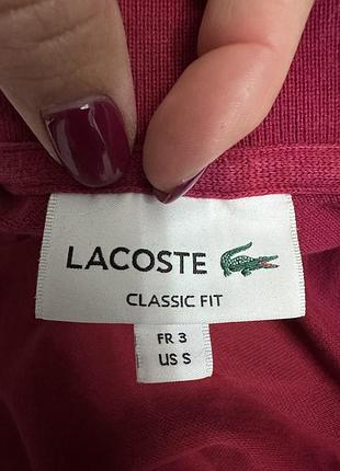 Чоловіче бордове поло lacoste 2