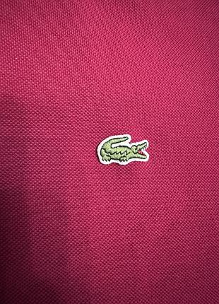 Чоловіче бордове поло lacoste 3
