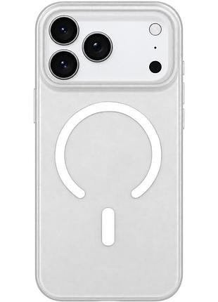 Стильна накладка pc matte color with magnetic fit для смартфонів apple iphone 17 pro max та iphone 18 pro max матовий чохол з