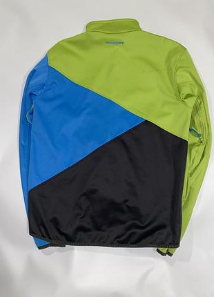 Яскрава куртка софтшелл mammut softech colorblock оригінал 2