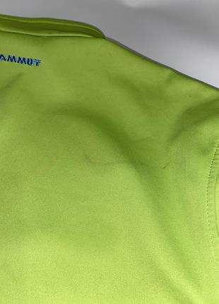 Яскрава куртка софтшелл mammut softech colorblock оригінал 9