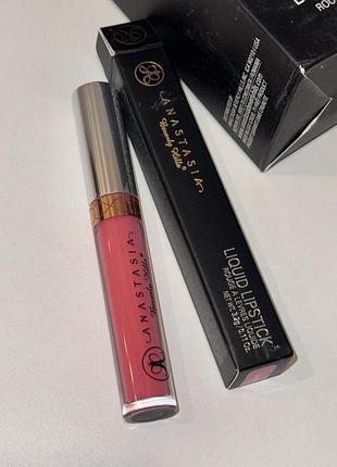 Рідка помада для губ в гарному відтінку блиск anastasia beverly hills