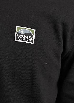 Спортивна кофта чоловіча vans чорна 2