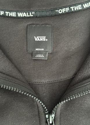 Спортивна кофта чоловіча vans чорна 7