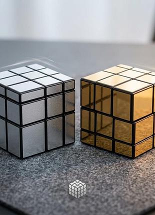Скоростной зеркальный куб mirrior speed cube, уникальная головоломка, стикеры изготовлены из алюмопласта