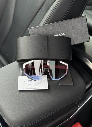 Очки prada linea rossa white/red/blue sps 04w twk-06f 130 3n