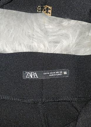 Чёрное платье миди zara 3