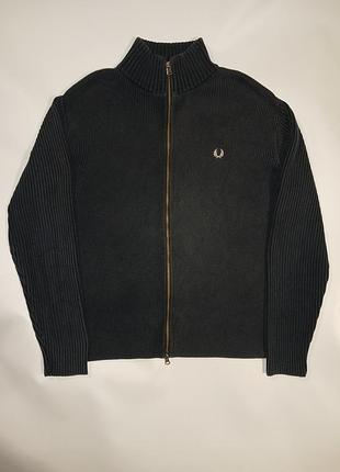 Кардиган fred perry zip through в'язаний чоловічий оригінал
