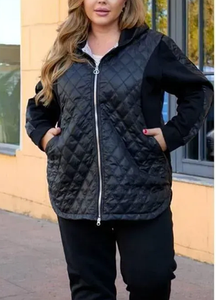 Костюм женский 2-ка куртка + штаны батал 5 цветов  50-60 sin3095-25053aве