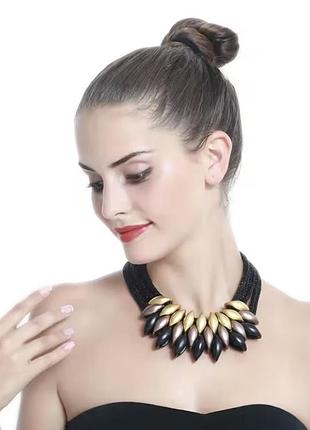 Стейтмент-кольє «industrial chic» 8