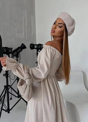 Сукня вельветова 3