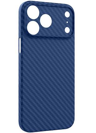 Ультратонка накладка carbon ultra slim для apple iphone 17 pro max / 18 pro max матовий чохол з карбоновим візерунком айфон 17 про