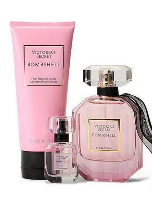 Парфуми victoria's secret bombshell подарунковий набір 50мл, 7,5мл
