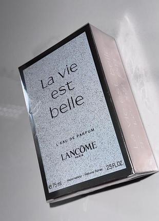 Парфуми жіночі дуже шлейфові lancôme la vie est belle 75 мл парфюм франція неймовірний аромат