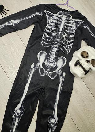 Костюм скелет скелктик хелловін halloween