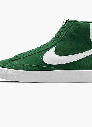 Кросівки nike blazer mid 77 vintage зелені