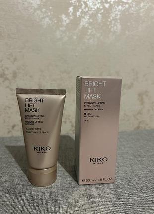 Маска для обличчя kiko milano bright lift mask з інтенсивним ліфтинговим ефектом