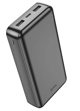 Зовнішній акумулятор hoco j100a high-ranking power bank(20000mah) black