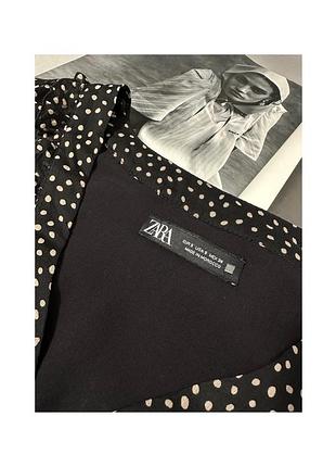 Сукня в горошок zara 6