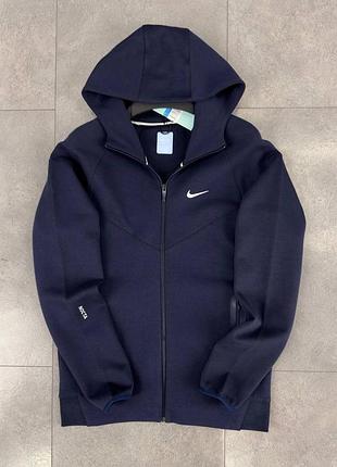 Кофта чоловіча nike x nocta tech fleece темно-синя
