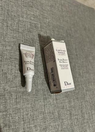Сироватка для шкіри навколо очей  dior capture totale super potent eye serum
