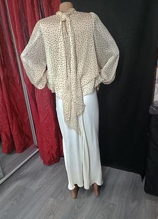 Блуза в горошок від mango (mng) р. м 2