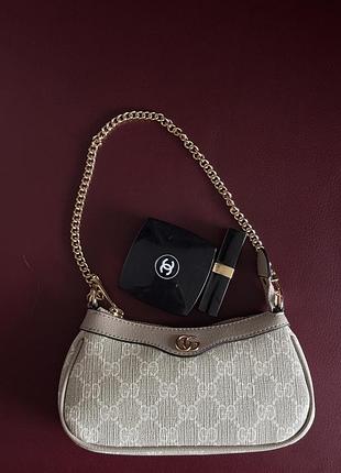 Gucci ophidia gg small handbag light [магнітна коробка] 20 x 11 x 4