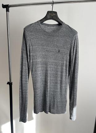 Чоловічий лонгслів allsaints meter tonic ls crew | оригінал | розмір xs