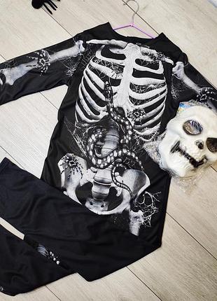 Костюм скелета хелловин halloween