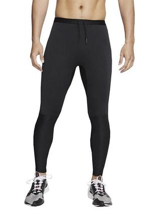 Мужские спортивные лосины тайтсы в рубчик с трусами nike tech pack tights