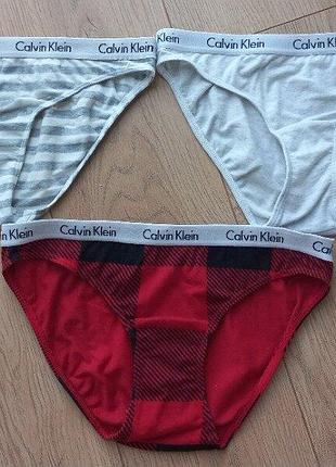 Calvin klein комплект трусиков xs размер
