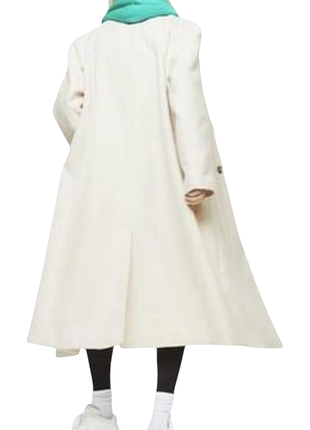 Двобортне пальто оверсайз h&m (розмір xs) 4