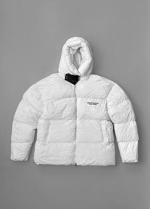 🔥 пуховик armani exchange — milano / new york white 🔥