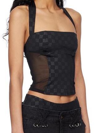 Топ жіночий misbhv shape up tank top чорний xs