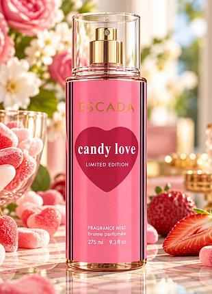 Парфумований спрей для тіла escada candy love exclusive euro 275 мл