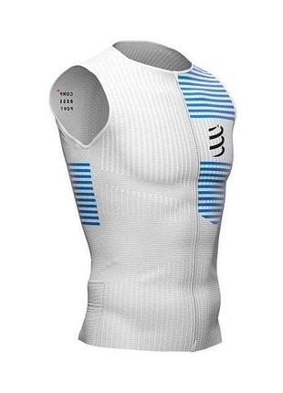 Cs майка tri postural tank top m, white, l лучшая цена с быстрой доставкой по украине