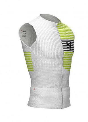 Cs майка triathlon postural tank top, white, s (old 2019) лучшая цена с быстрой доставкой по украине