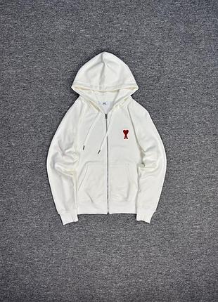 👕 зіп-худі ami paris — medium logo ❤️